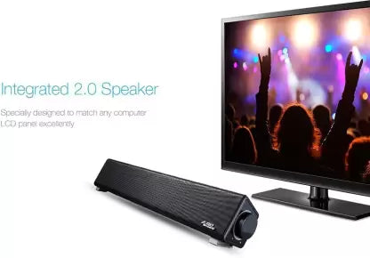 F&D E200 3 W Portable Laptop/Desktop Speaker (Black, Stereo Channel) F&D E200 3 W Portable Laptop/Desktop Speaker (Black, Stereo Channel)